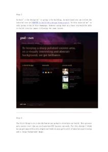 [01]設計一個高檔時尚的網頁[代碼篇]