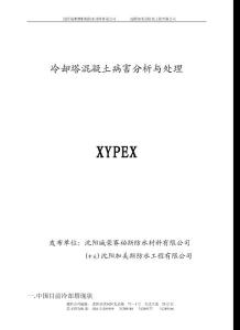 冷卻塔混凝土病害分析與處理