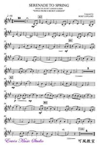 Violin  Rolf Lovland  Song From A Secret Garden Serenade to Spring