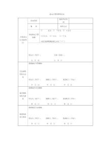最高开票限额申请表