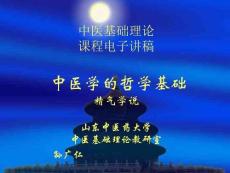 中醫(yī)基礎(chǔ)理論哲學基礎(chǔ)