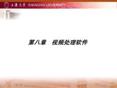 08第八章视频处理软件