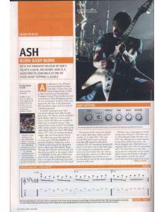 Ash - Burn Baby Barn Guitar Tab