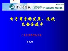 電子商務發(fā)展及安全技術
