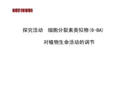 2014版高中生物《復(fù)習(xí)方略》中圖版配套課件：必修三(13)