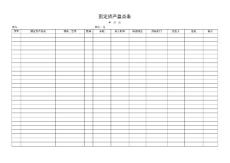 【最新】固定资产盘点表