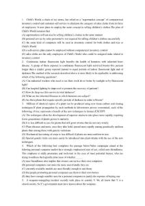 2007年GMAT考試最新邏輯推理試題訓練十