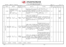 TCL-產品可靠性測試檢驗標準書