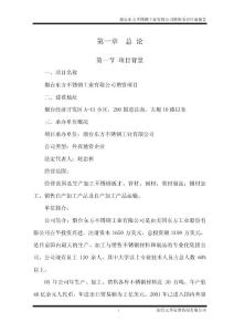 东方不锈钢工业园可行性分析报告