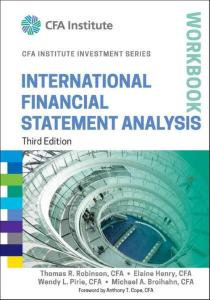 INTERNATIONAL FINANCIAL STATEMENT ANALYSIS WORKBOOK