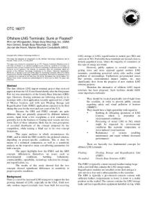 Offshore LNG Terminal -- Sunk or Floating