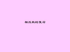 復習《相反數》ppt課件