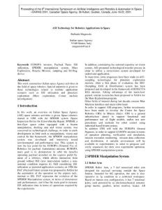 ASI Technology for Robotics Applications in Space