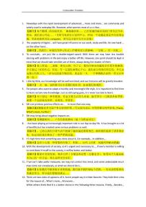 Composition template（英語作文萬能模板）