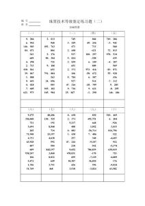 珠算試題