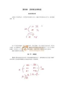 經(jīng)濟法基礎(chǔ)·第四章（一）