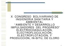 X CONGRESO BOLIVARIANO DE INGIENERIA SANITARIA Y AMBIENTAL…