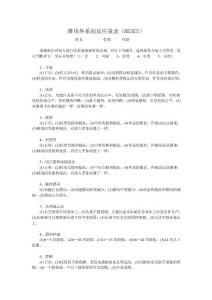 锥体外系副反应量表