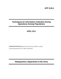 ATP 3-55.4. Techniques for Information Collection During Operations Among Populations