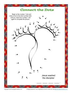 Connect the Dots - Sunday School Activities for Kids