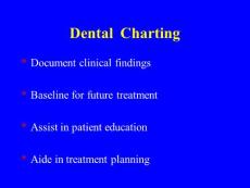 Dental Charting - University of Kentucky