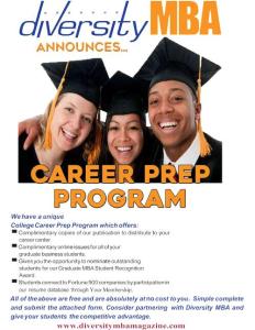 Diversity MBA Career Prep Program