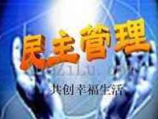 民主管理