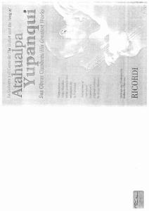古典吉他 吉他谱 Classical guitar－A.Yupanqui-_His Greatest Works 乐谱