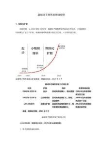 县域电商发展微报告