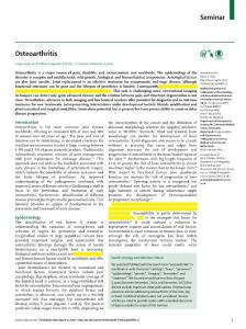 骨關(guān)節(jié)炎綜述