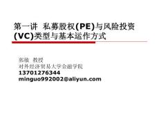 第1讲PEVC的类型特征和运作方式要点