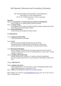 Bio-Dynamic Education and Consultancy Tasmania