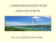 西江大橋主橋施工技術(shù)方案評審