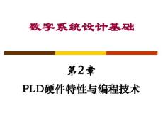 eda與vhdl第2章pld硬件特性與編程技術(2012)