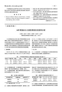 649例急診小兒燒傷原因及住院率分析