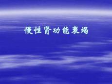 慢性肾功能衰竭 PPT课件