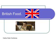 British Food. - SchoolRack.com