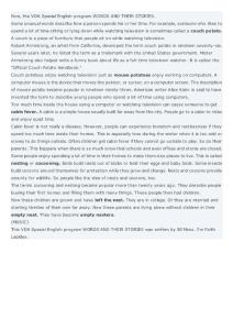 Now, the VOA Special English program WORDS AND THEIR STORIES.