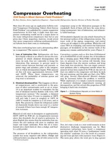 Compressor Overheating - Sporlan Online