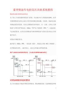重型柴油車電控高壓共軌系統(tǒng)教程