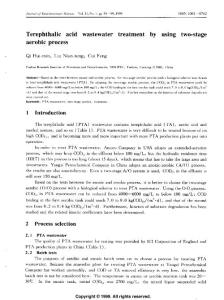 TEREPHTHALIC ACID WASTEWATER TREATMENT BY USING TWO-STAGE AEROBIC PROCESS