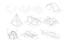 CAD CAM練習(xí)題線架構(gòu)建練習(xí)