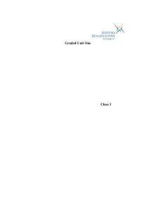 HND Graded Unit One