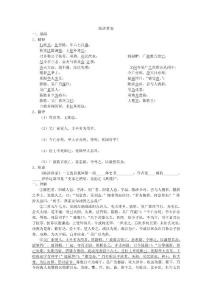 【2017年整理】陳涉世家一模二模題匯總