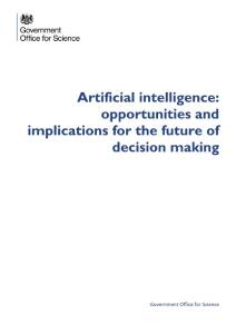人工智能：未来决策制定的机遇与影响