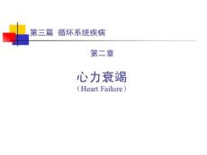 心力衰竭專題課件