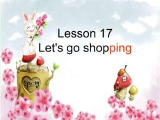 四年級英語上冊 lesson 17 Let’s Go Shopping!課件 冀教版（一起）.ppt