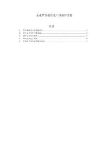 企業(yè)所得稅年度申報(bào)操作手冊(cè)