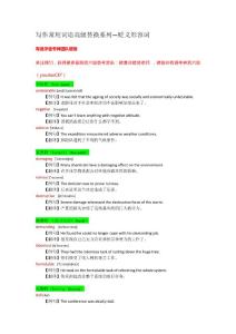 四六級寫作常用詞語高級替換詞（三）(貶義形容詞)