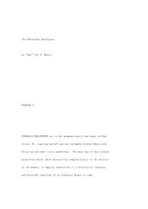 The Unbearable Bassington